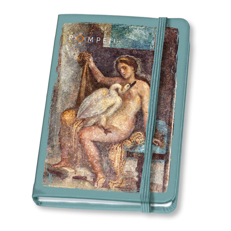 Notebook con riproduzione affresco Leda e il cigno
