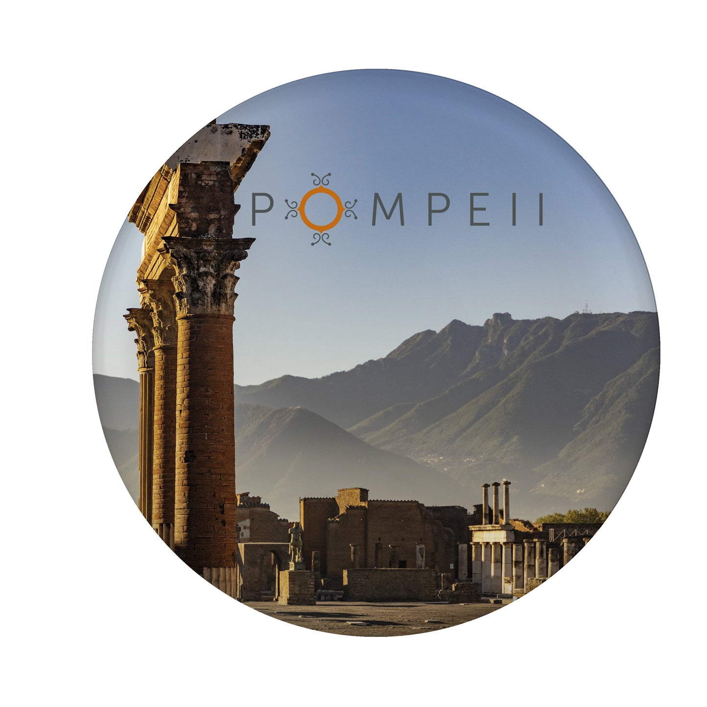 Spilla con particolare Foro