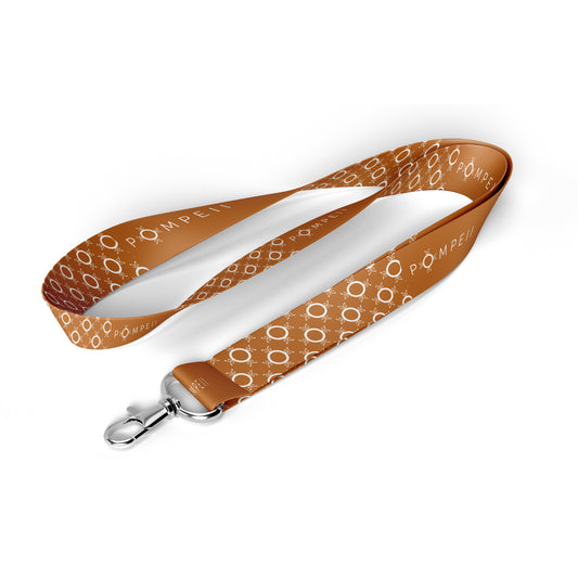 Laynard with the logo of the Archaeological Park of Pompeii