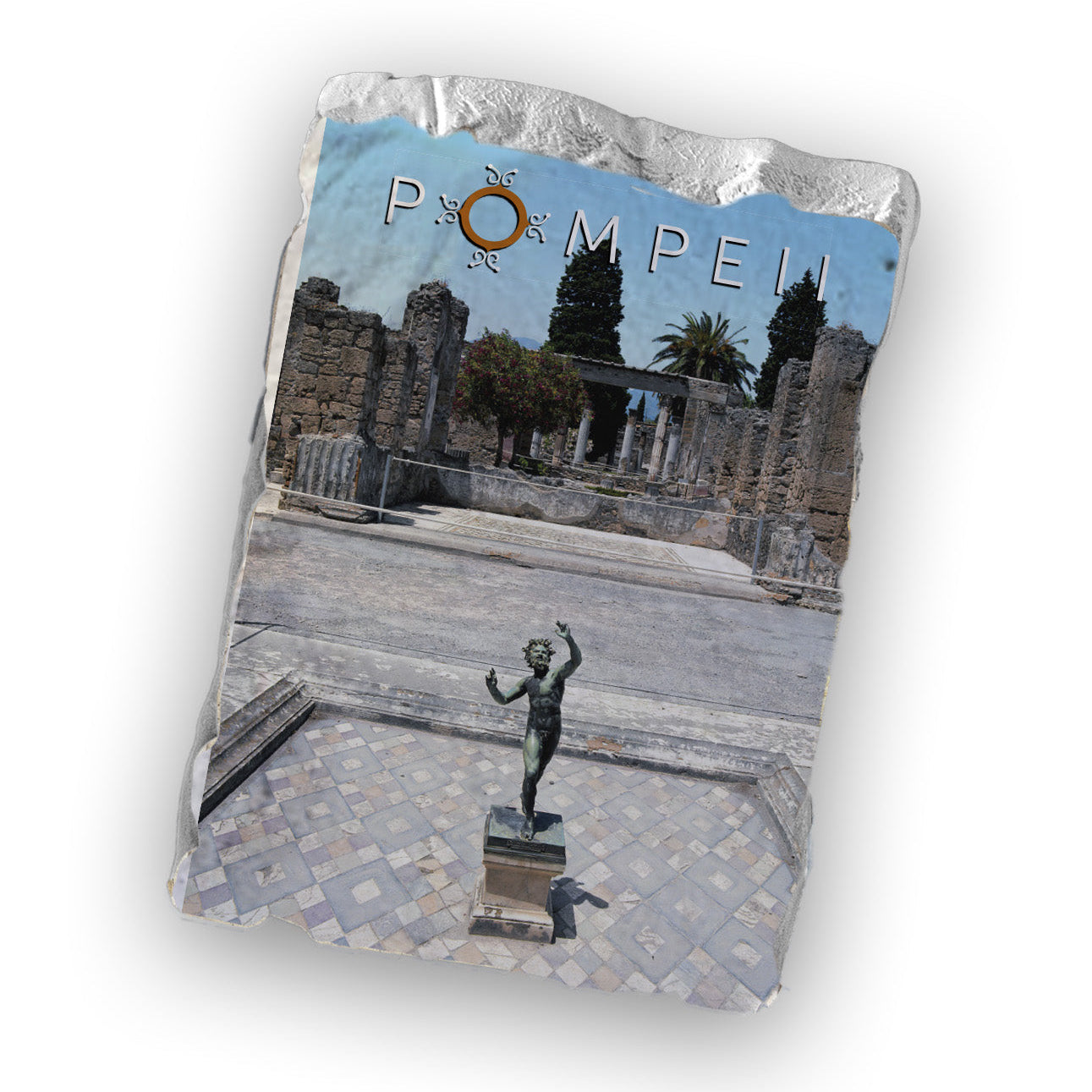 Magnete in marmo con riproduzione statua del Fauno