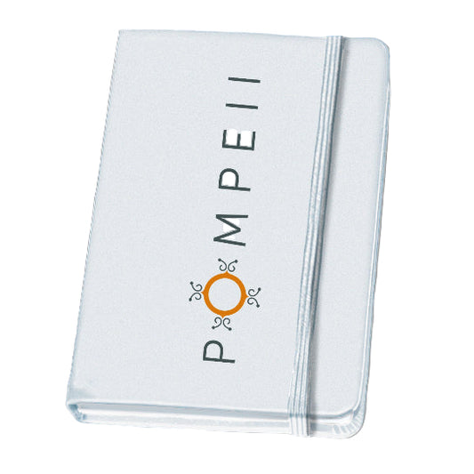 Notebook con logo del Parco archeologico Pompei