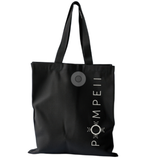 Shopping bag with the Pompeii Archaeological Park logo